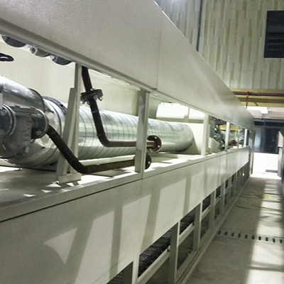 MCM生態(tài)公司安裝，新型陶瓷專用烘烤生產(chǎn)線-愛旺工業(yè)設(shè)備